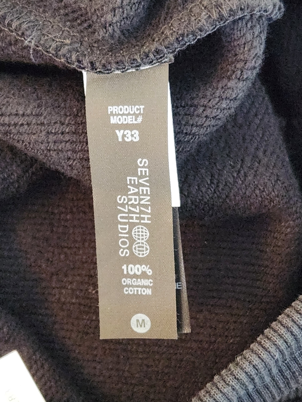 Seventh Earth Studios Black Wide Leg Sweatpants Size Medium NWOT - Picture 9 of 9